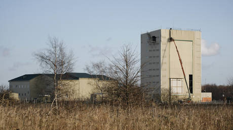 FILE PHOTO: A Russian Voronezh-DM radar station in Kaliningrad Region.