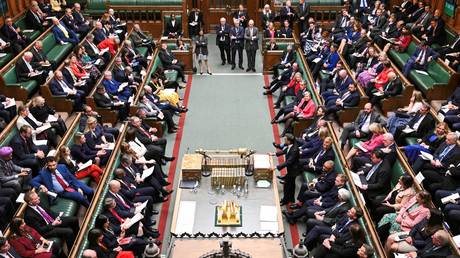 FILE PHOTO: Britain's Prime Minister Rishi Sunak  addressing the House of Commons.