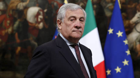 FILE PHOTO: Italian Foreign Minister Antonio Tajani.