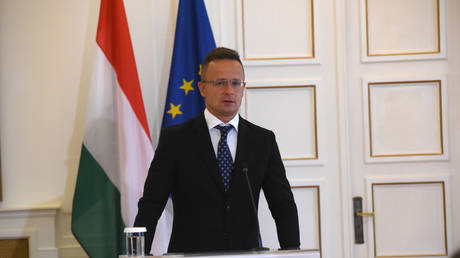 FILE PHOTO: Hungarian Foreign Minister Peter Szijjarto