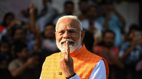 Modi casts vote as election to determine India’s next PM is underway