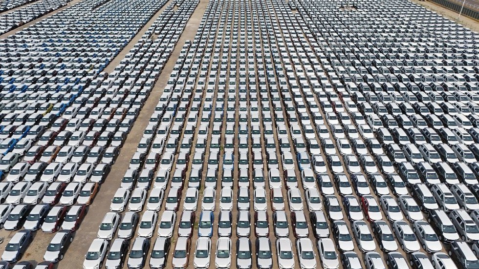 Chinese car sales top those of US rivals for first time – report