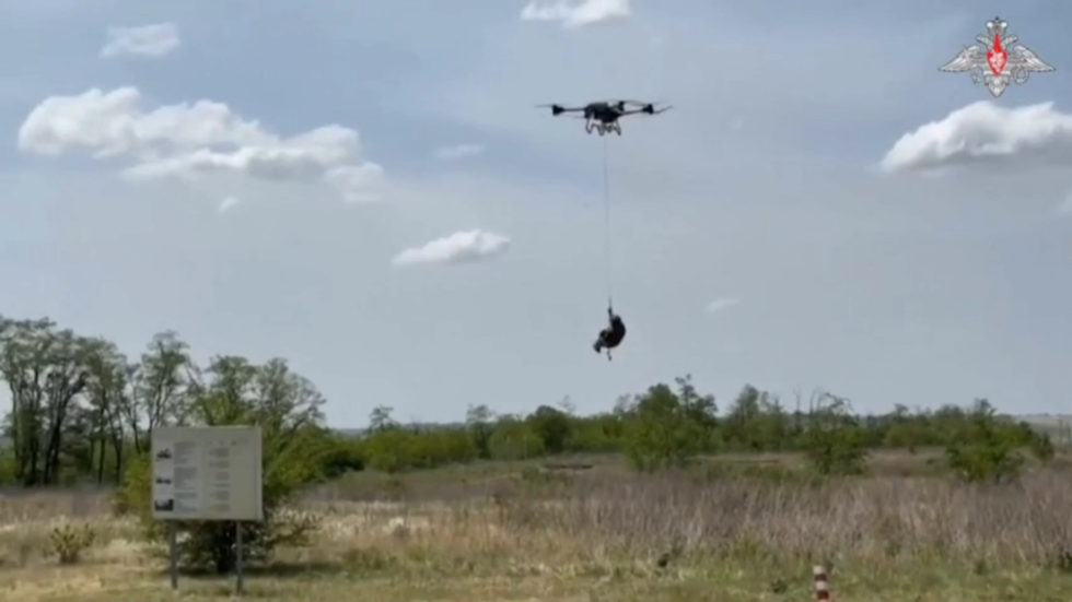 El ejército ruso prueba drones pesados ​​capaces de transportar comandos (VIDEO)