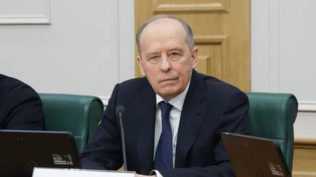 Federal Security Service (FSB) Chief Alexander Bortnikov attends a joint meeting of the Federation Council's Committees on Defence and Security and on Constitutional Legislation and State Building in Moscow, Russia.