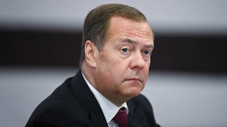 FILE PHOTO: Dmitry Medvedev, deputy head of the Russian Security Council.