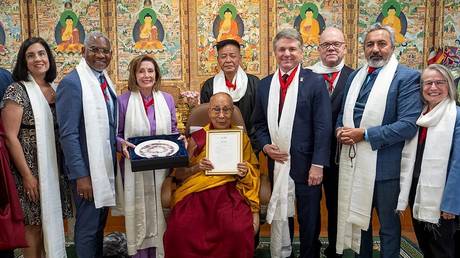 Nancy Pelosi’s meeting with Dalai Lama in India irks China