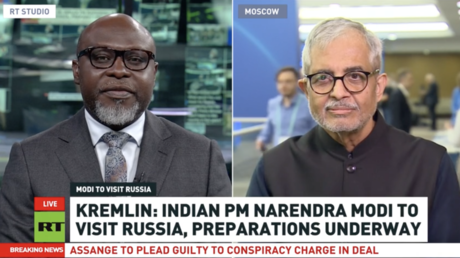 Nandan Unnikrishnan, head of Eurasian Studies at the Observer Research Foundation, speaks to RT on the upcoming visit of Indian Prime Minister Narendra Modi to Russia.