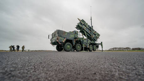 FILE PHOTO: Patriot anti-aircraft missile system, Schleswig-Holstein, Germany.