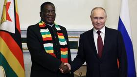 Putin holds talks with leader of sanctioned African state