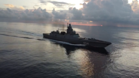 Russian Navy ships train for long-range strikes en route to Cuba