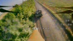 WATCH Russian drone knock out US-supplied Abrams tank