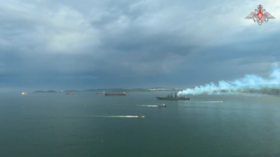 Russian warships launch exercises in Far East (VIDEO)