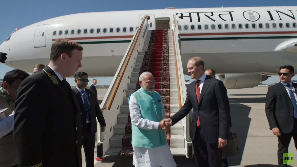 India’s Modi visits Russia