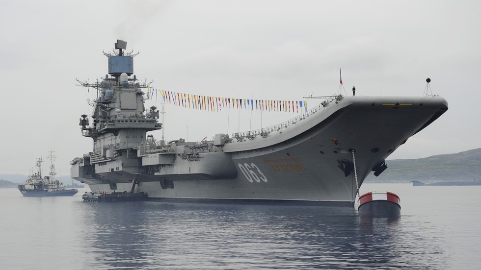 Ukrainian plot to sabotage Russia’s sole aircraft carrier foiled – FSB