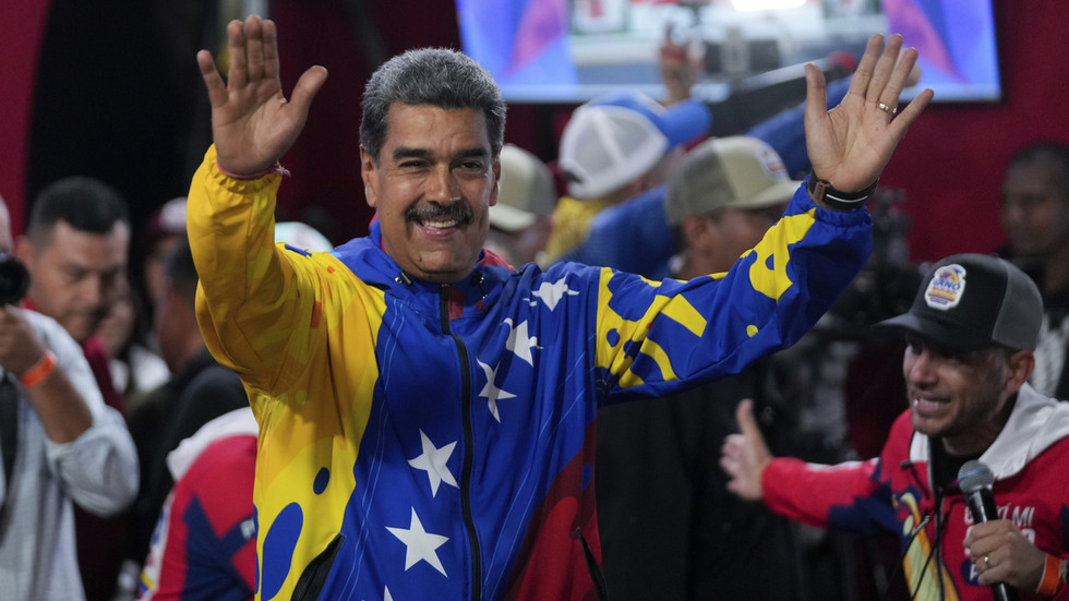 Maduro wins third term