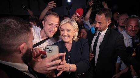 Exit Poll Predicts an Unprecedented Election Triumph for National Rally in France