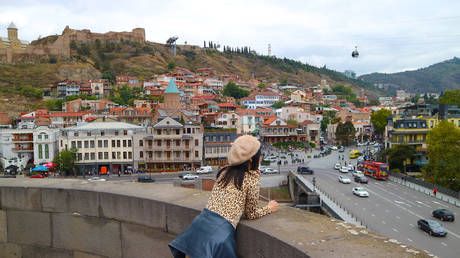 FILE PHOTO: View of the Old Tbilisi, Georgia.