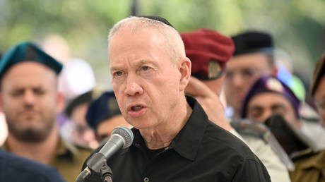 File photo: Israeli Defence Minister Yoav Gallant