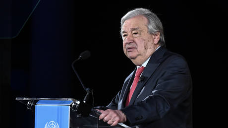 United Nations Secretary-General Antonio Guterres, New York, US, June 05, 2024