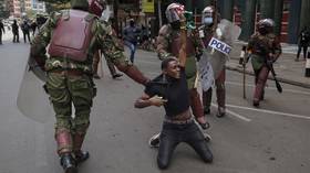 Kenyan police declare zero tolerance on violent protests