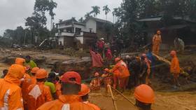 Dozens killed, hundreds feared trapped after landslides in India