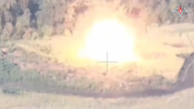 Russian artillery destroys another US-made Abrams tank – MOD (VIDEO)