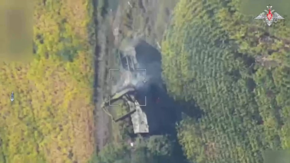 Russian kamikaze drone strikes Ukrainian radar station – MOD (VIDEO)