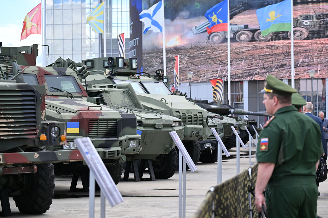 Rusia muestra armaduras occidentales capturadas en la exposición Army-2024 (FOTOS/VIDEO)