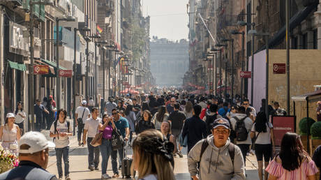 A view of Mexico City, Mexico.