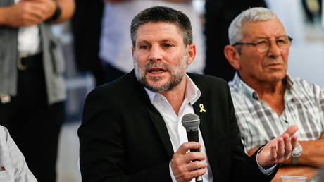 Israel's Finance Minister Bezalel Smotrich