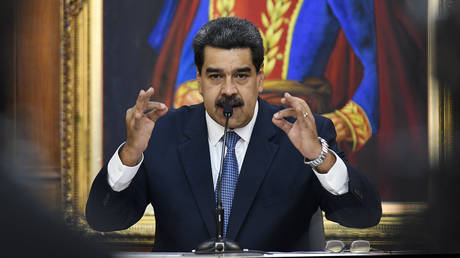 FILE PHOTO: President of Venezuela Nicolas Maduro.