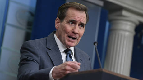 White House National Security Communications Adviser John Kirby, Washington, DC, March 2024.