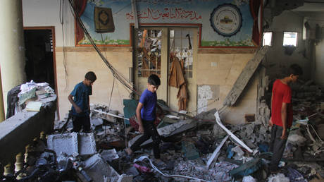 Germany Defends Israel's Actions at Gaza School: "Israeli Massacre"