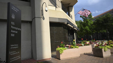 FILE PHOTO. Federal Bureau of Investigation headquarters building in Washington D.C.