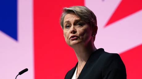 FILE PHOTO: UK Home Secretary Yvette Cooper