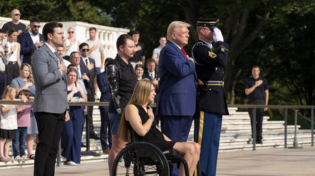 Trump criticizes Biden and Harris for disregarding fallen soldiers