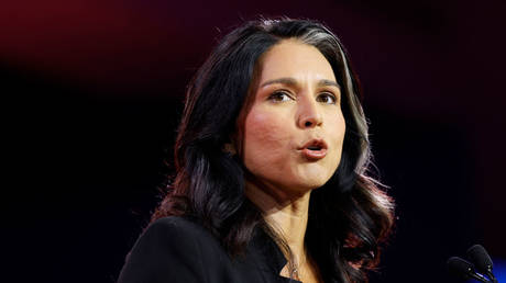 Tulsi Gabbard speaks at the Faith and Freedom Road to Majority conference in Washington DC, June 21, 2024