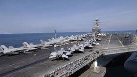 Second US aircraft carrier arrives in the Middle East