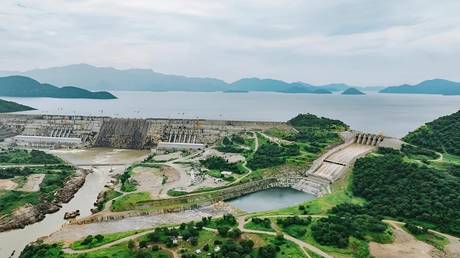 FILE PHOTO: Grand Ethiopian Renaissance Dam.