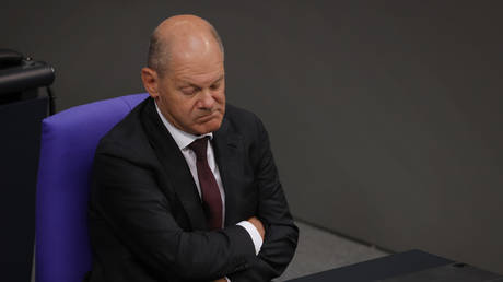 Olaf Scholz experiences a sudden realization regarding Russia