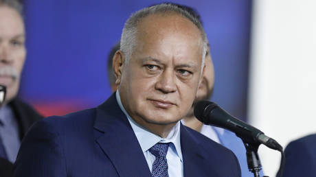 Venezuelan Interior Minister Diosdado Cabello.