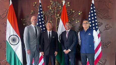 India and the US held the 2+2 Intersessional today with officials from India's Ministry of External Affairs and Defence, and the U.S. State and Defense Departments in New Delhi on September 16, 2024.