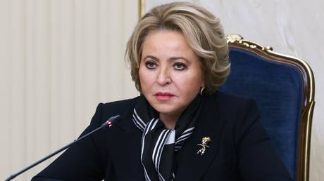 FILE PHOTO: The Chairwoman of the Federation Council Valentina Matvienko