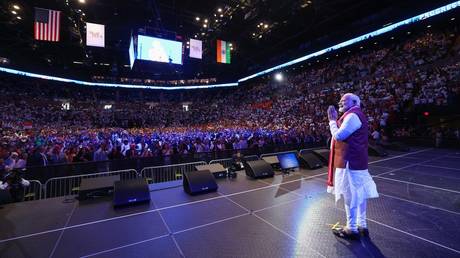 Prime Minister Narendra Modi's address to the Indian Diaspora, New York, US, on September 22, 2024.