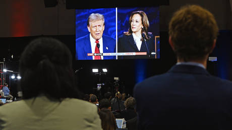 Trump and Harris Even in Key Swing States, According to Poll