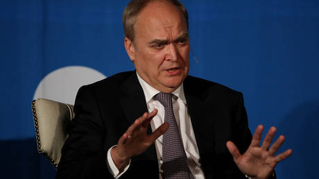 FILE PHOTO: Russian Ambassador to the United States Anatoly Antonov.