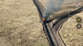 Mais armaduras ucranianas destruídas na região de Kursk – MOD (VÍDEO)