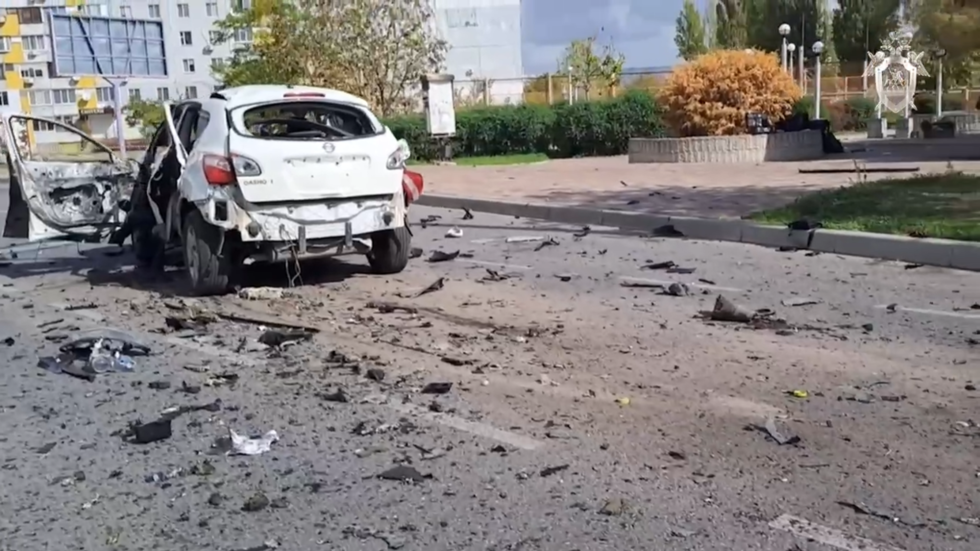 Carro-bomba que matou funcionário da usina nuclear russa aclamado pela Ucrânia (VÍDEO)