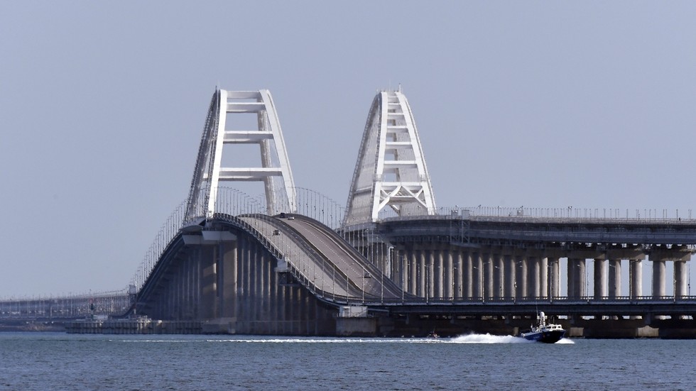 Le pont de Crimée, « cible prioritaire » pour les missiles Storm Shadow fournis par les Britanniques – Narychkine