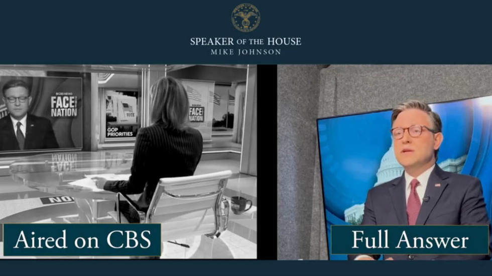 https://www.rt.com/information/605772-johnson-cbs-selective-editing/US Home speaker blasts CBS for ‘selectively enhancing’ interview